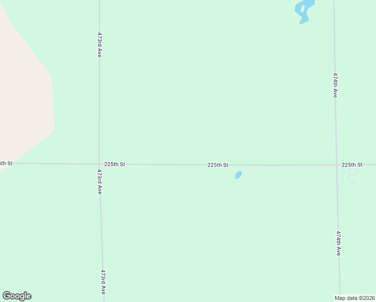 map of restaurants, bars, coffee shops, grocery stores, and more near 47336 225th Street in Flandreau