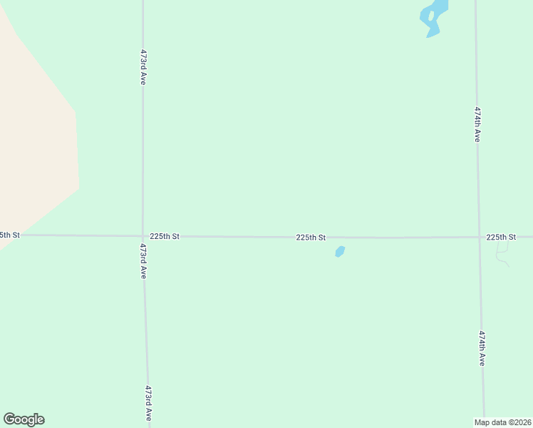 map of restaurants, bars, coffee shops, grocery stores, and more near 47336 225th Street in Flandreau