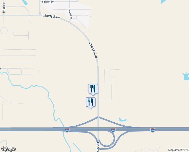 map of restaurants, bars, coffee shops, grocery stores, and more near 504 Cimarron Drive in Box Elder