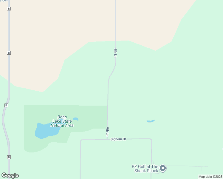 map of restaurants, bars, coffee shops, grocery stores, and more near N4042 9th Lane in Hancock