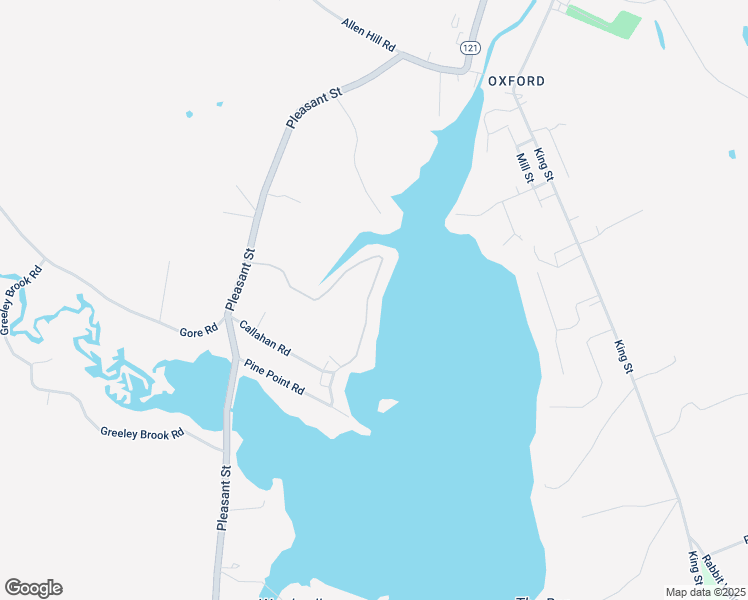 map of restaurants, bars, coffee shops, grocery stores, and more near 78 Pine Point Road in Oxford