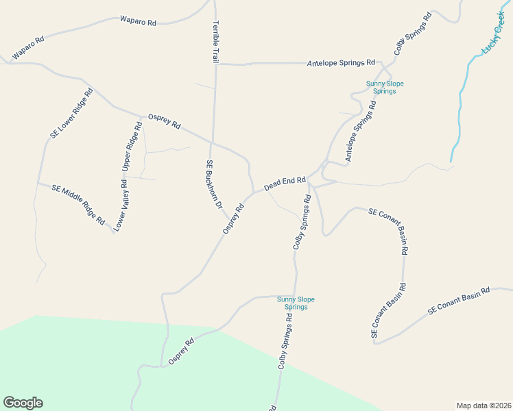 map of restaurants, bars, coffee shops, grocery stores, and more near 19554 Osprey Road in Prineville