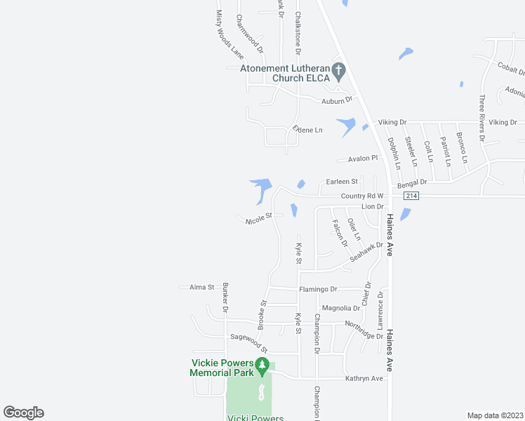 map of restaurants, bars, coffee shops, grocery stores, and more near 906 Nicole Street in Rapid City