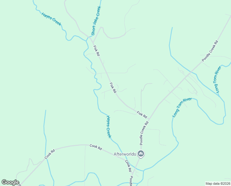 map of restaurants, bars, coffee shops, grocery stores, and more near 22113 Fisk Road in Noti