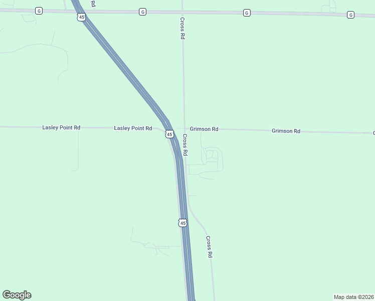 map of restaurants, bars, coffee shops, grocery stores, and more near 6408 Cross Road in Winneconne