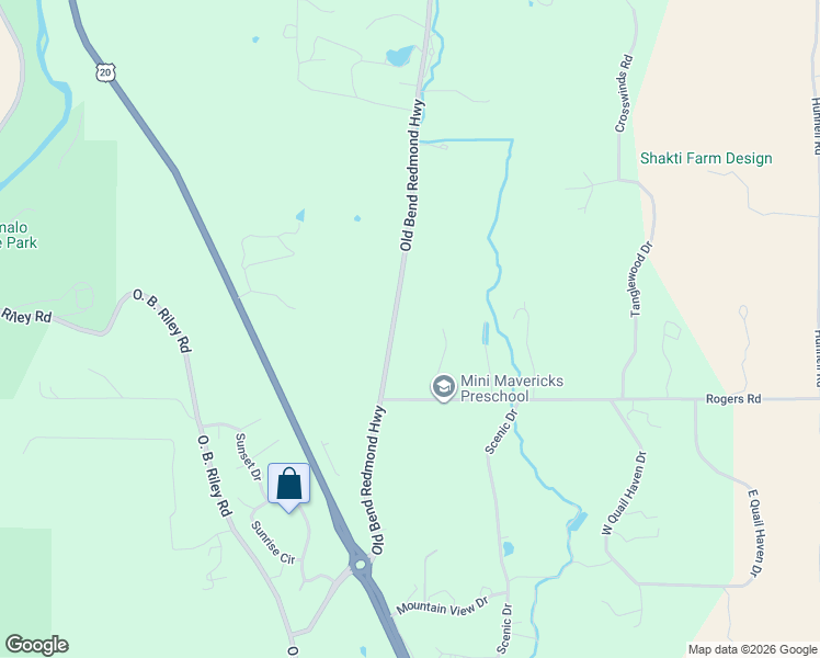 map of restaurants, bars, coffee shops, grocery stores, and more near 64060 Old Bend Redmond Highway in Bend