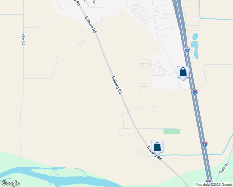 map of restaurants, bars, coffee shops, grocery stores, and more near 90636 Coburg Road in Eugene