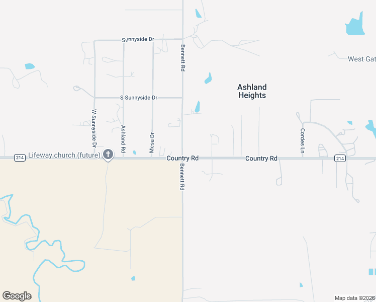 map of restaurants, bars, coffee shops, grocery stores, and more near 4218 Bennett Road in Rapid City