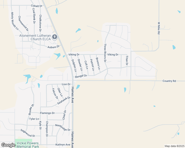 map of restaurants, bars, coffee shops, grocery stores, and more near 260 Bengal Drive in Rapid City
