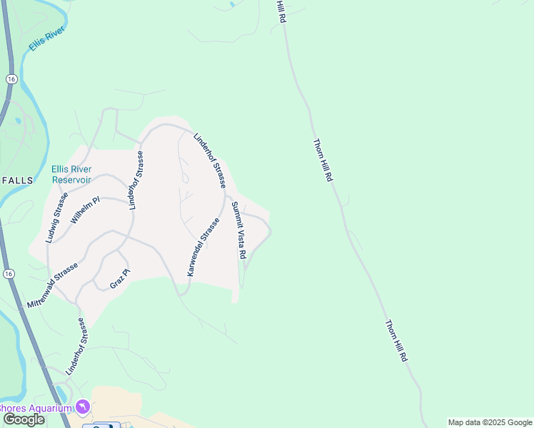 map of restaurants, bars, coffee shops, grocery stores, and more near 2 Mountain View Road in Bartlett