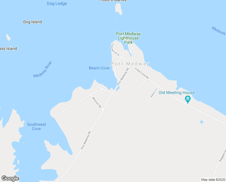 map of restaurants, bars, coffee shops, grocery stores, and more near 1553 Port Medway Road in Port Medway