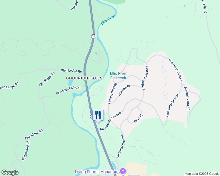 map of restaurants, bars, coffee shops, grocery stores, and more near 71 Ludwig Strasse in Bartlett