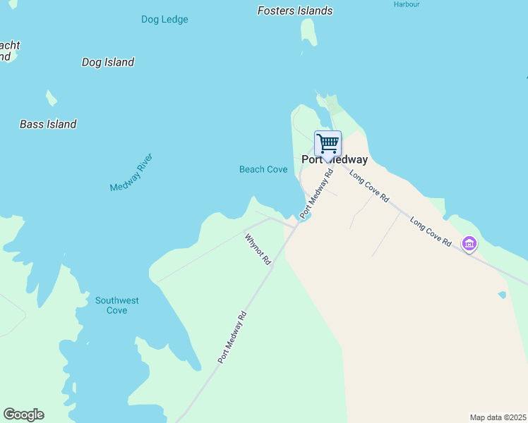 map of restaurants, bars, coffee shops, grocery stores, and more near 34 Roxbury Road in Port Medway