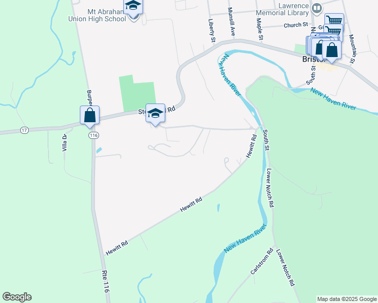 map of restaurants, bars, coffee shops, grocery stores, and more near 199 Woodland Drive in Bristol