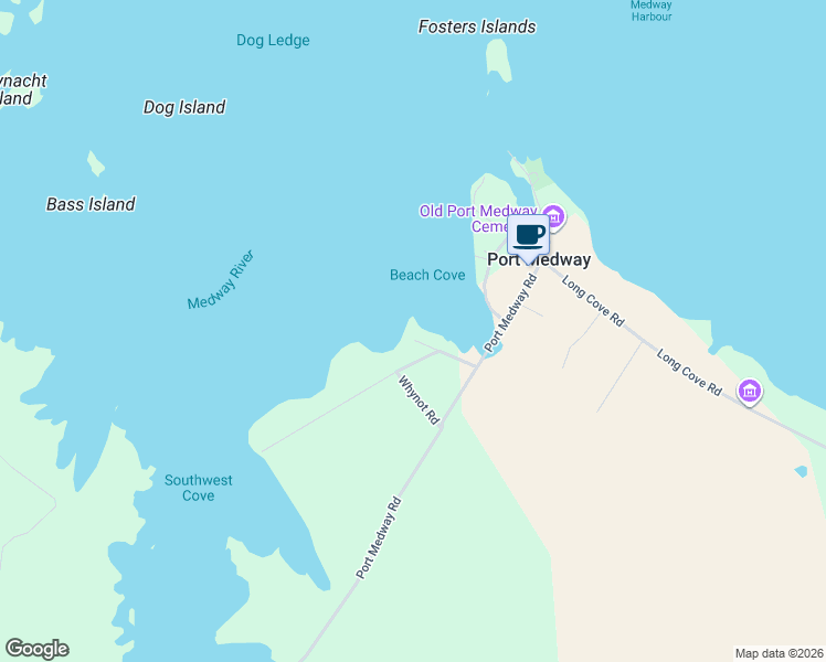 map of restaurants, bars, coffee shops, grocery stores, and more near 5 Fostertown Road in Port Medway