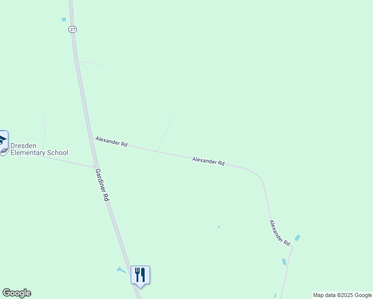 map of restaurants, bars, coffee shops, grocery stores, and more near 347 Alexander Road in Dresden