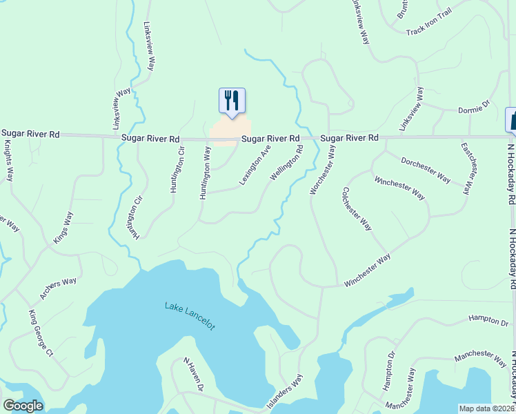 map of restaurants, bars, coffee shops, grocery stores, and more near 5496 Wellington Road in Gladwin