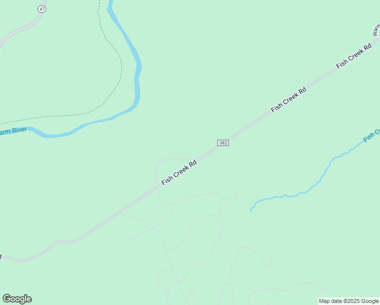 map of restaurants, bars, coffee shops, grocery stores, and more near 4353 Warm River Drive in Ashton