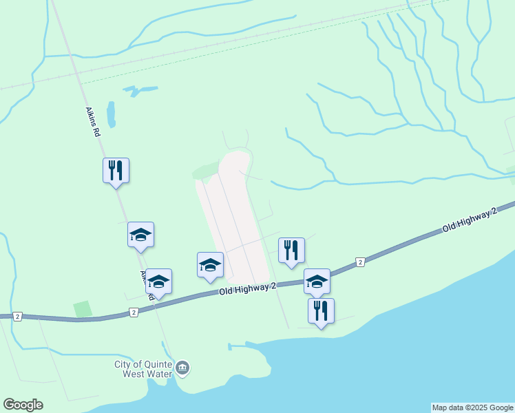 map of restaurants, bars, coffee shops, grocery stores, and more near 82 Burns Avenue in Belleville