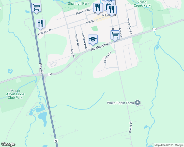 33 Hi View Drive, East Gwillimbury ON Walk Score