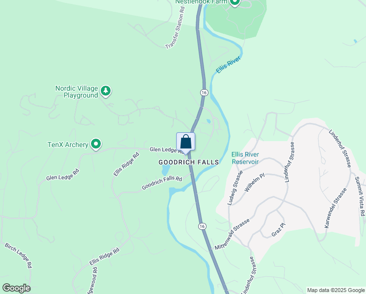 map of restaurants, bars, coffee shops, grocery stores, and more near 7 Glen Ledge Road in Bartlett