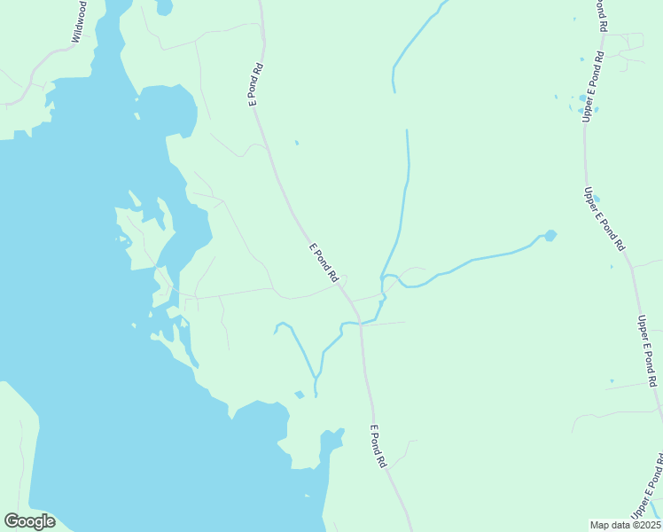 map of restaurants, bars, coffee shops, grocery stores, and more near 16 East Pond Road in Nobleboro