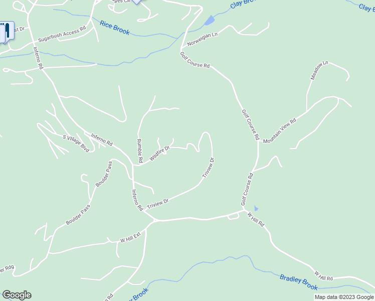 map of restaurants, bars, coffee shops, grocery stores, and more near 695 Triview Drive in Warren