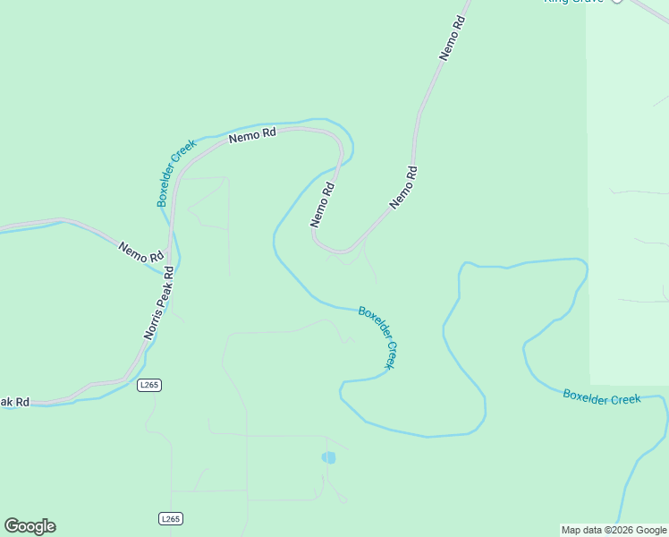map of restaurants, bars, coffee shops, grocery stores, and more near 11515 Nemo Road in Rapid City