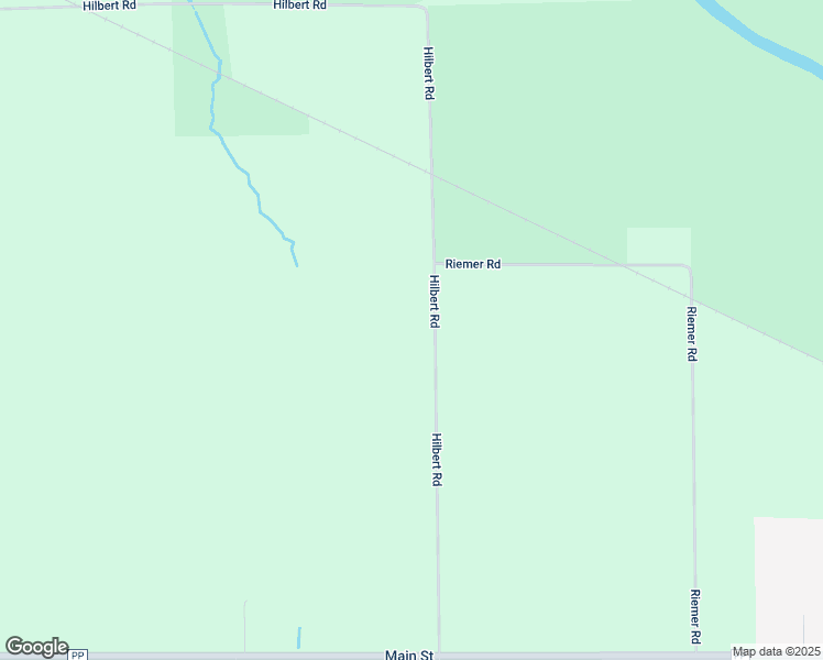 map of restaurants, bars, coffee shops, grocery stores, and more near N6645 Hilbert Road in Hilbert