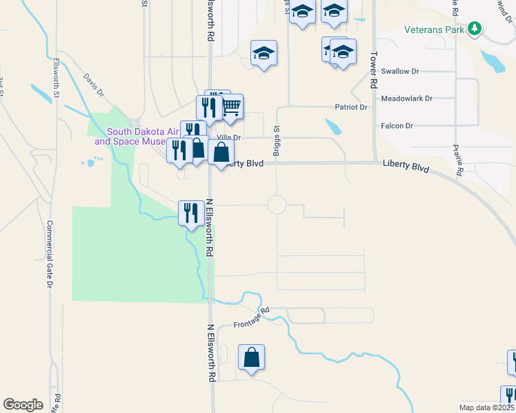 map of restaurants, bars, coffee shops, grocery stores, and more near 401 Main Street in Box Elder
