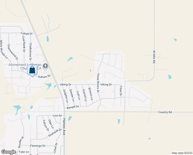 map of restaurants, bars, coffee shops, grocery stores, and more near 4625 Three Rivers Drive in Rapid City