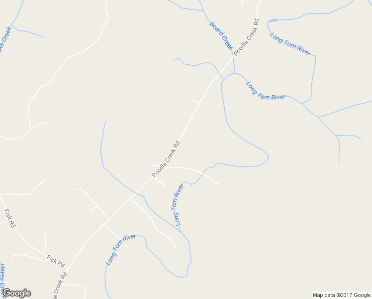 map of restaurants, bars, coffee shops, grocery stores, and more near 91183 Poodle Creek Road in Noti