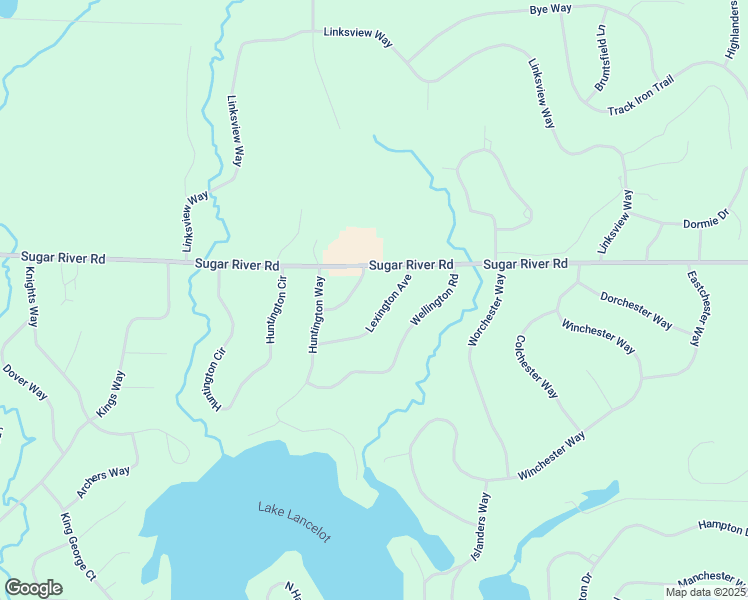 map of restaurants, bars, coffee shops, grocery stores, and more near 5457 Lexington Avenue in Gladwin