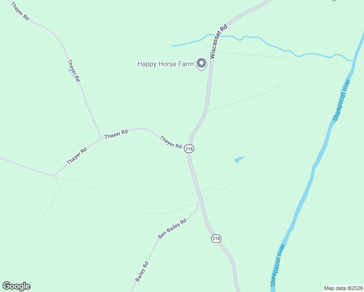 map of restaurants, bars, coffee shops, grocery stores, and more near 35 Thayer Road in Whitefield