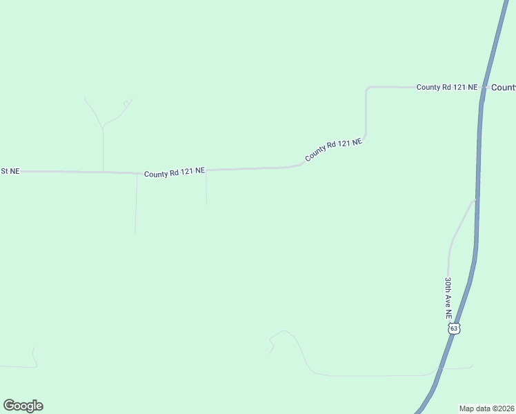 map of restaurants, bars, coffee shops, grocery stores, and more near 2228 County Road 121 Northeast in Rochester