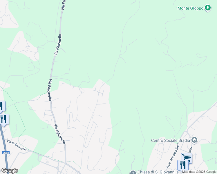 map of restaurants, bars, coffee shops, grocery stores, and more near 90 Via Turì in Provincia della Spezia