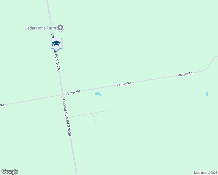 map of restaurants, bars, coffee shops, grocery stores, and more near 262700-262998 Varney Rd in Grey County