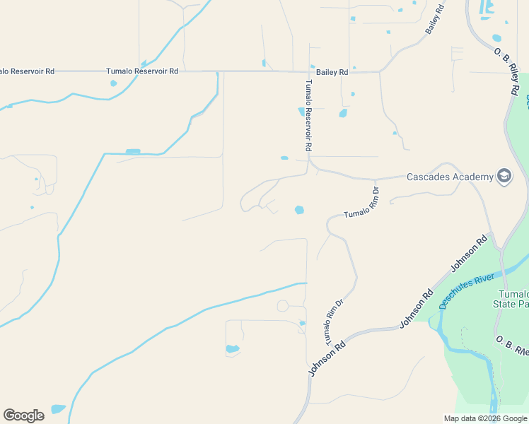 map of restaurants, bars, coffee shops, grocery stores, and more near 19599 Tumalo Reservoir Road in Bend