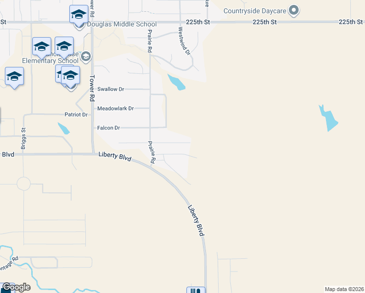 map of restaurants, bars, coffee shops, grocery stores, and more near 645 Liberty Park Drive in Box Elder