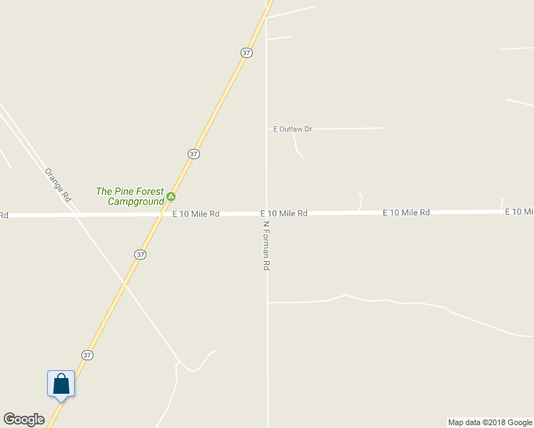 map of restaurants, bars, coffee shops, grocery stores, and more near East 10 Mile Road in Irons