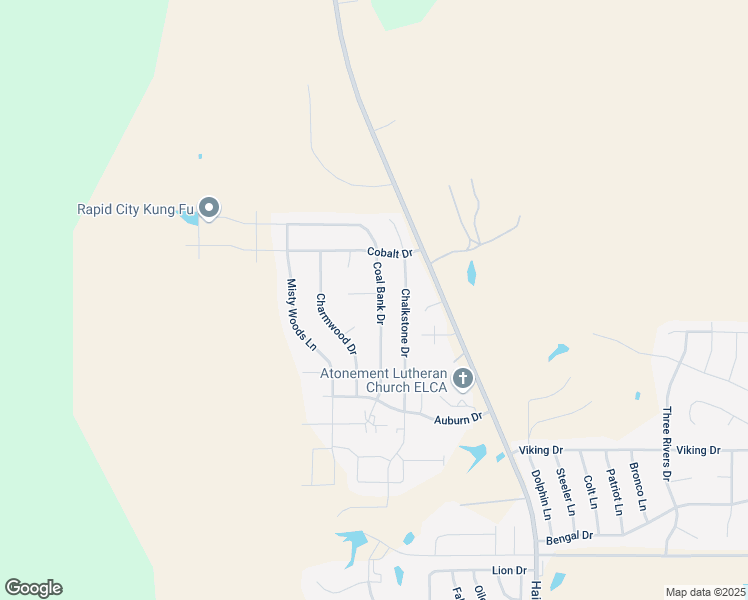 map of restaurants, bars, coffee shops, grocery stores, and more near 811 Crimson Court in Rapid City