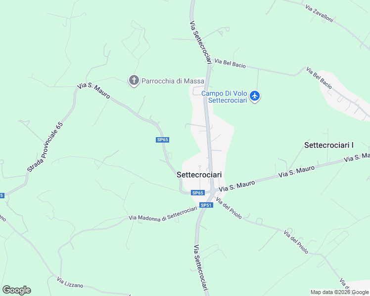 map of restaurants, bars, coffee shops, grocery stores, and more near 4050 Via San Mauro in Provincia di Forlì-Cesena