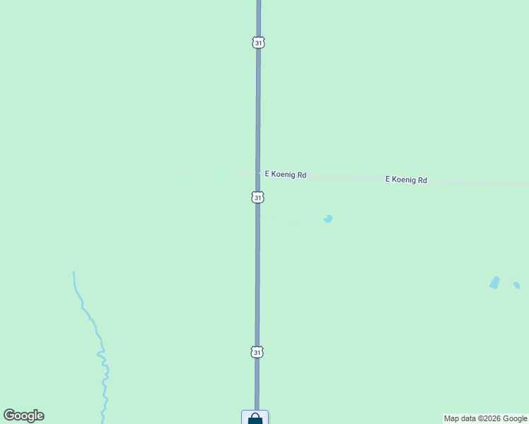 map of restaurants, bars, coffee shops, grocery stores, and more near 9906 U.S. 31 in Free Soil