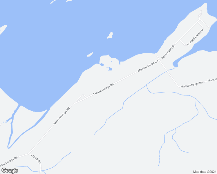 map of restaurants, bars, coffee shops, grocery stores, and more near 348 Massassauga Road in Belleville