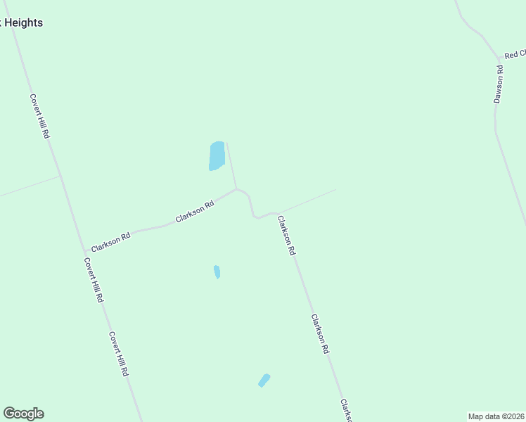 map of restaurants, bars, coffee shops, grocery stores, and more near 377 Clarkson Road in Castleton