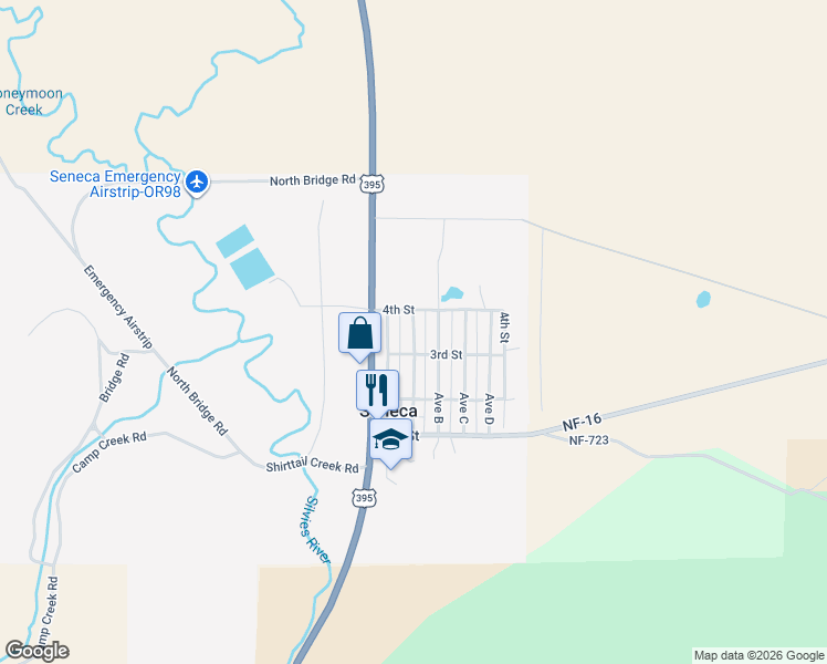 map of restaurants, bars, coffee shops, grocery stores, and more near 309 Avenue A in Seneca