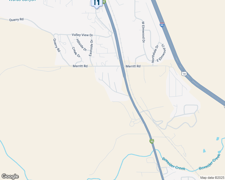map of restaurants, bars, coffee shops, grocery stores, and more near Cimarron in Pennington County