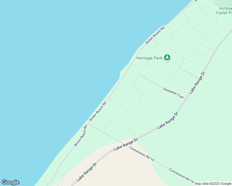 map of restaurants, bars, coffee shops, grocery stores, and more near 126 Boiler Beach Road in Ripley