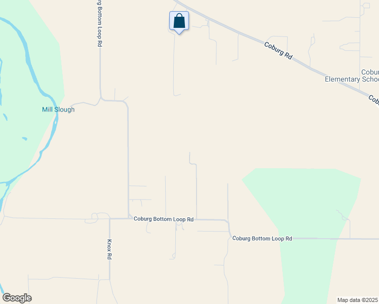 map of restaurants, bars, coffee shops, grocery stores, and more near Coburg Bottom Loop Road in Eugene