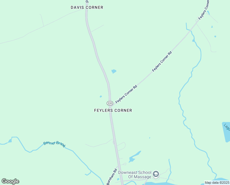 map of restaurants, bars, coffee shops, grocery stores, and more near 1345 Washington Road in Waldoboro
